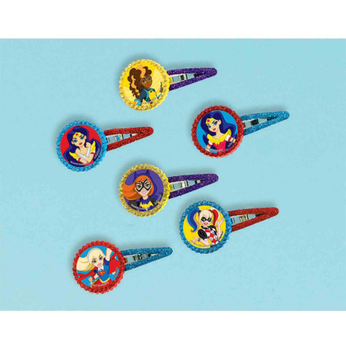 DC Superhero Girls Barrette Favor 12pk