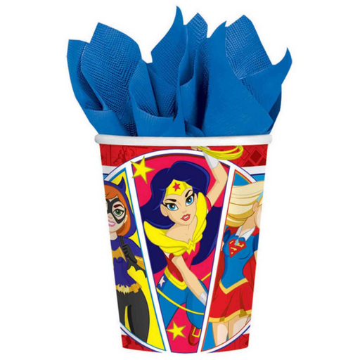 DC Superhero Girls Cups 266ml 8pk