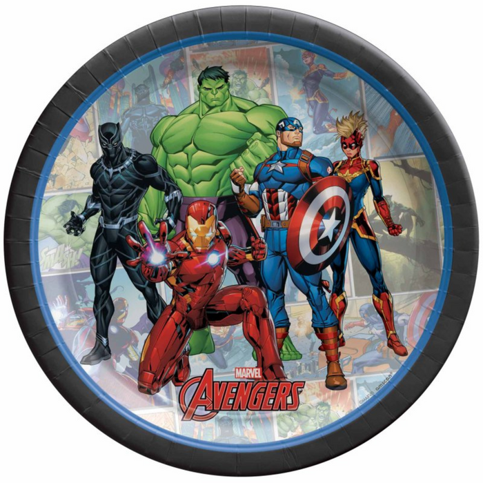 Marvel Powers Unite 17cm Round Plate