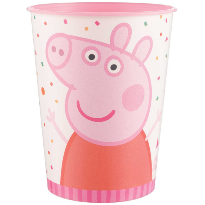 Peppa Pig Confetti Party Favor Cup Plastic 473ml