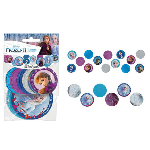 Frozen 2 Giant Confetti Circles 48pk