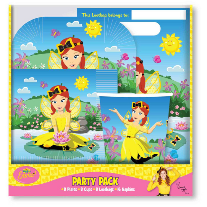 The Wiggles Emma Party Pack 40pk