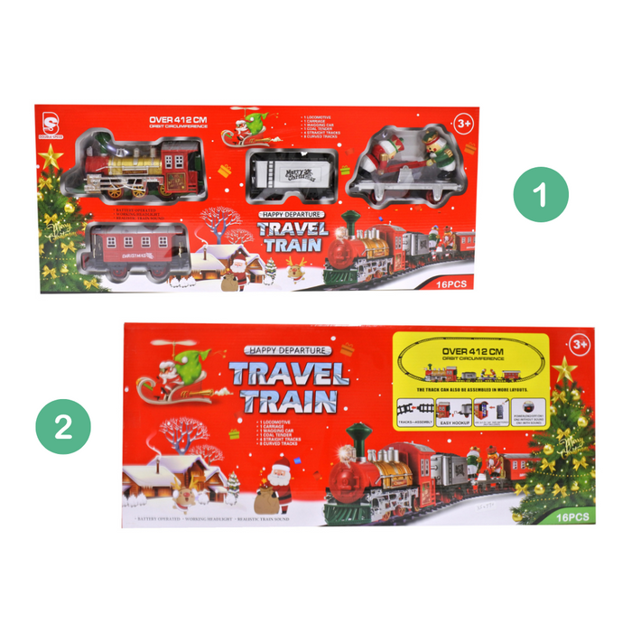 Travel Train Set 16pc