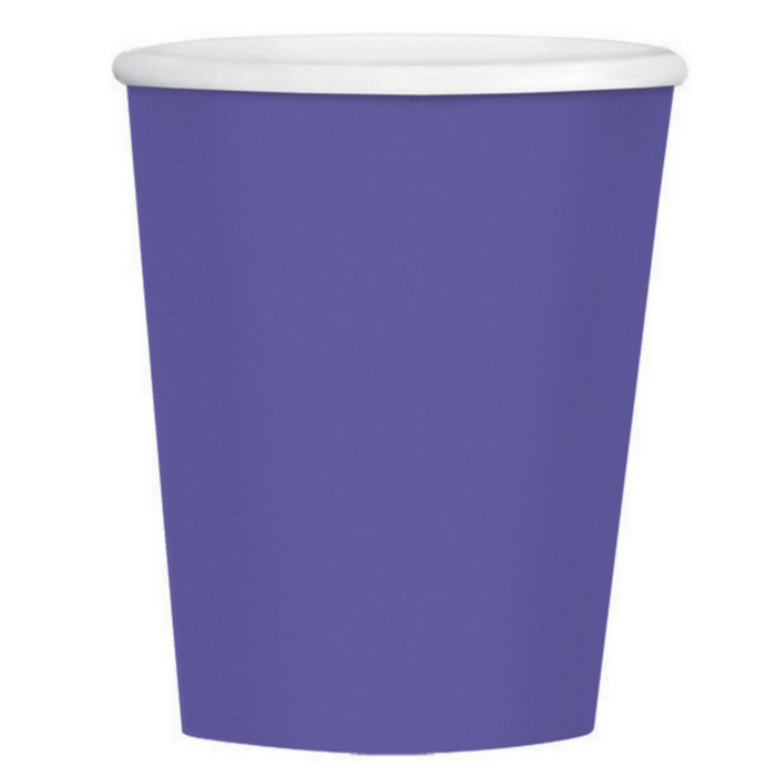 Big Party Pack Paper Coffee Cup New Purple 354ml 40pk