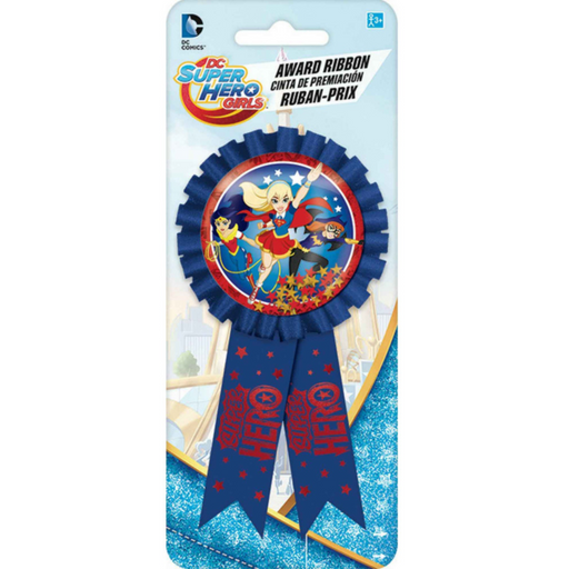 DC Superhero Girls Confetti Award Ribbon