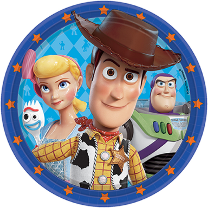Toy Story 4 9in/23cm Rnd Plate