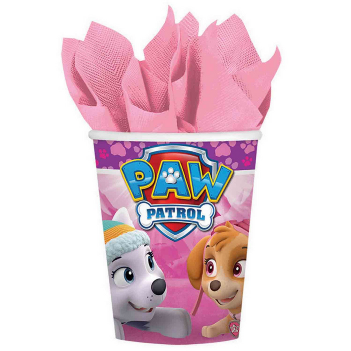 Paw Patrol Girl 266ml Cups