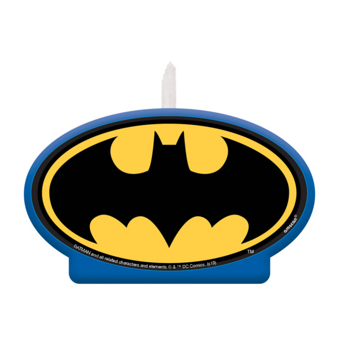 Batman Heroes Unite BDAY Candl