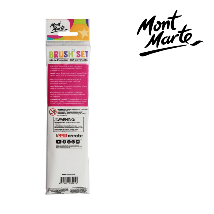 Mont Marte Brush Set 4pc