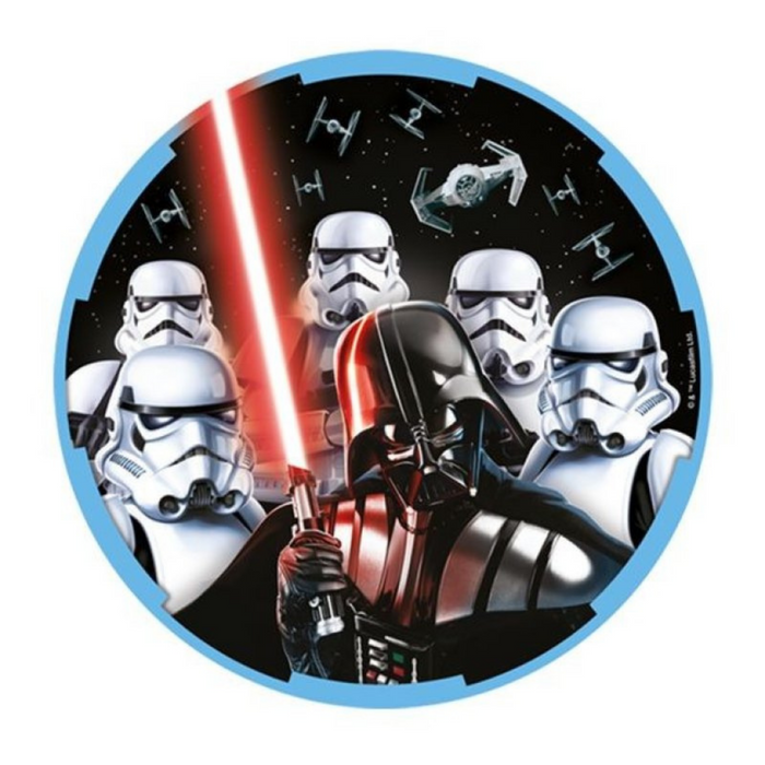 Star Wars Classic Round Paper Plates 23cm 8pk