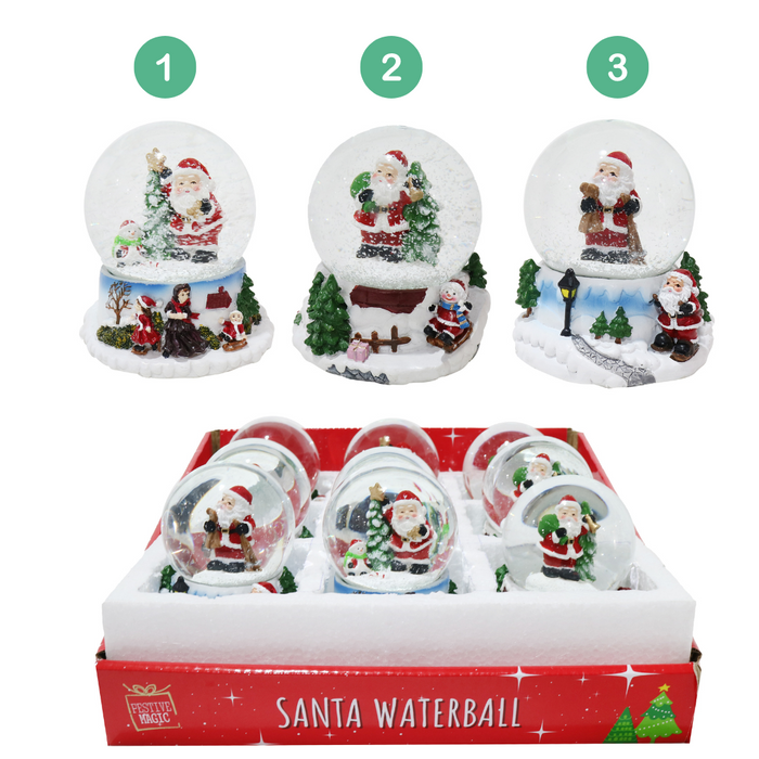 Waterball Snowscene Asstd 6.5cm