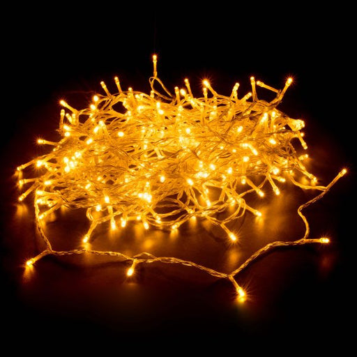 LED Fairy Lights Warm White Clear Chord 520 Lights