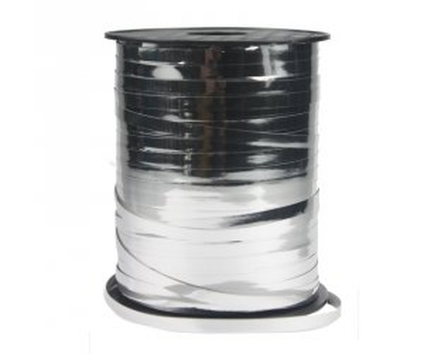 FS Metallic Ribbon 5mm x 500Y Spool Silver