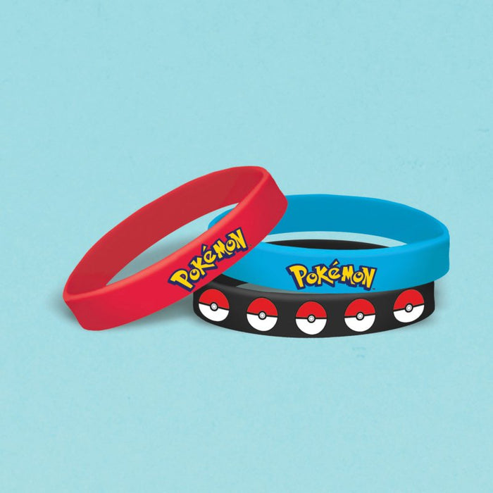 Pokemon Core Rubber Bracelets 