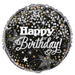 Glittering Happy Bday Foil Balloon 45cm