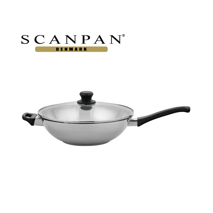 Scanpan Classic Inox Wok W Lid 32cm