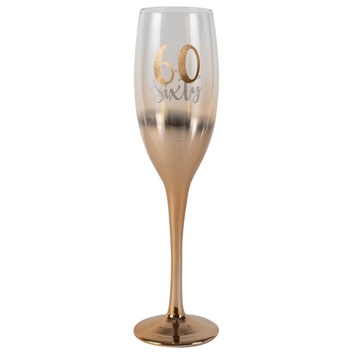 Ronis 60 Ombre Champagne Glass Rose Gold 150ml