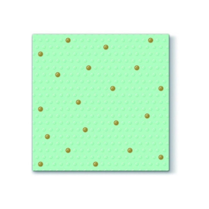 Paw Lunch Napkins 33Cm Inspo Dot Mint