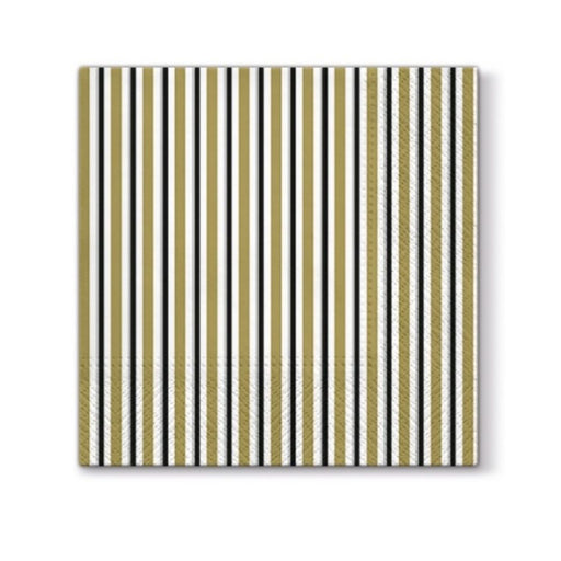 Paw Lunch Napkins 33cm Lots of Stripes