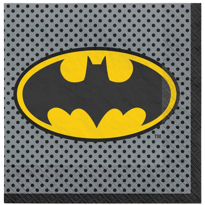 Batman Heroes Unite Lunch Napkins