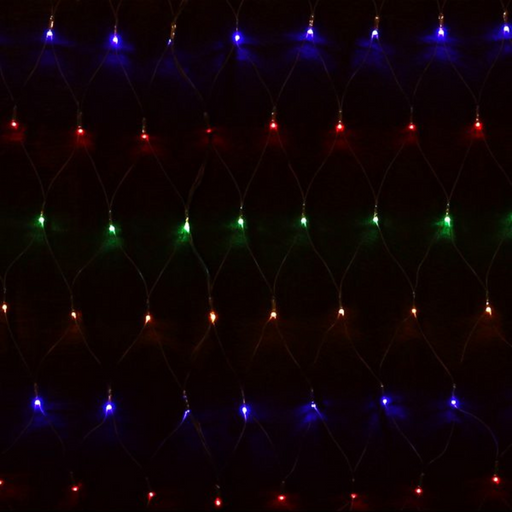 Ronis 640 LED Snowing Net Multi Light Green Cbl Net Size: 480 x 180cm