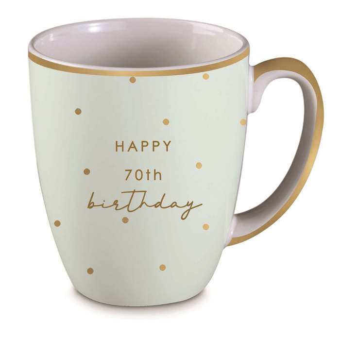 Ronis 70th Bullet Mug Mint Pastel 355ml