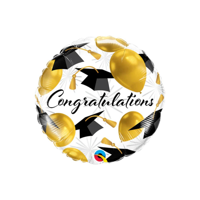 Foil Balloon 45Cm Congratulations Gold Balloons