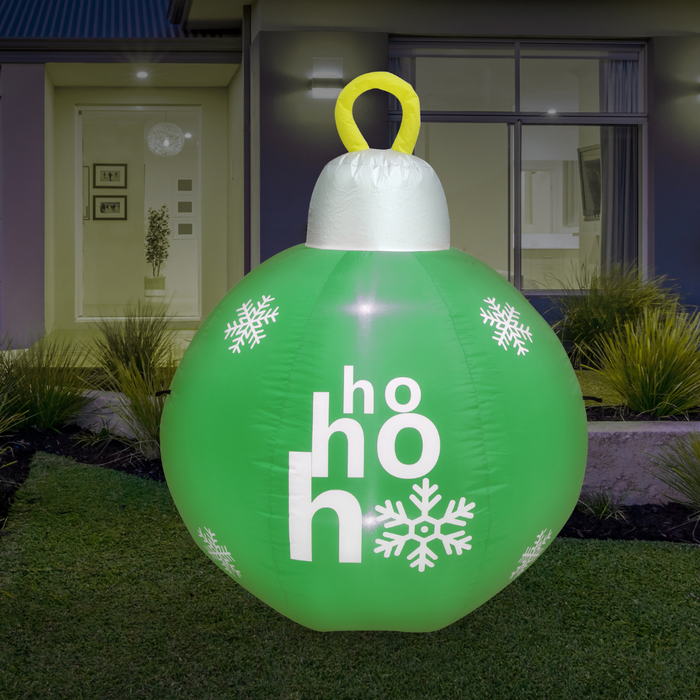 Airpower HoHoHo Bauble 120cm Green