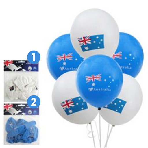 Ronis Aussie Balloon 30cm 8pk 2 Asstd