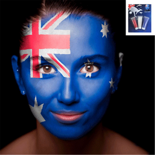 Ronis Aussie Face Paint