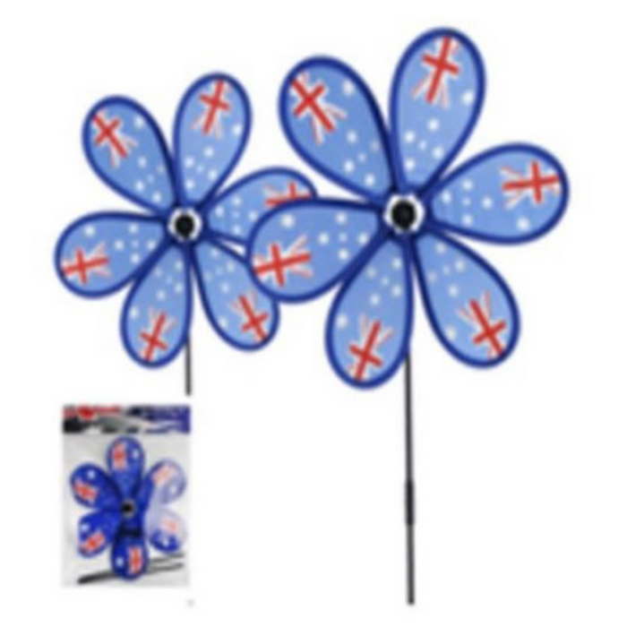 Ronis Australia Day Flower Windpick Nylon 54x28cmD