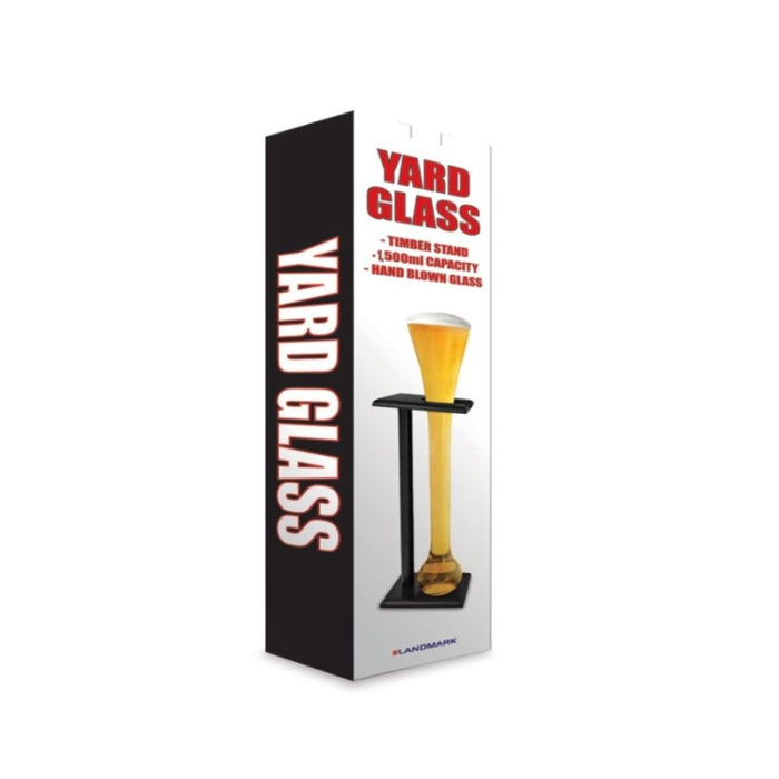 YARD GLASS W/STAND 2.75LT