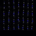 Digital curtain LED Blue and White  480 Lights 