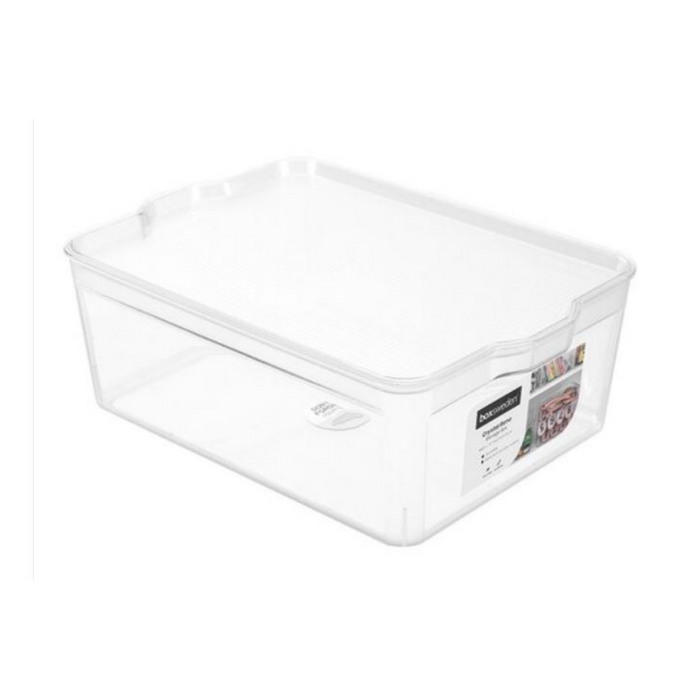 Crystal Reno Storage Box Clearlid Med 37.5X27X13.5Cm