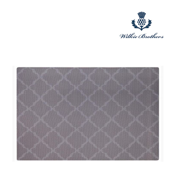 Wilkie Lattice Placemat 30X45Cm Beige