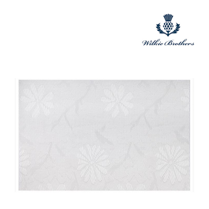 Wilkie Floral Placemat 30X45Cm Silver