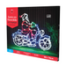  Santa on Motorbike LED Ropelight