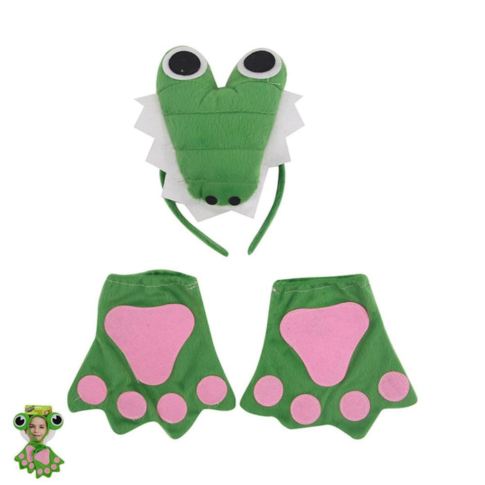 CROCODILE DRESS UP KIT - 3PC