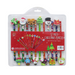 Ronis Christmas Pencils Erasers Set 12pc