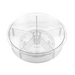 Ronis Crystal Lazy Susan with Dividers 30.5cm