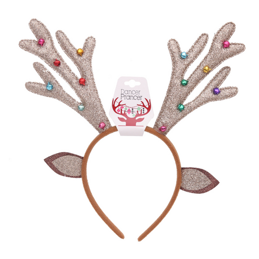 Reindeer Foil Glitter Headband