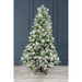 Flocked Emerald Angel Pine 210cm 7ft 650 LED