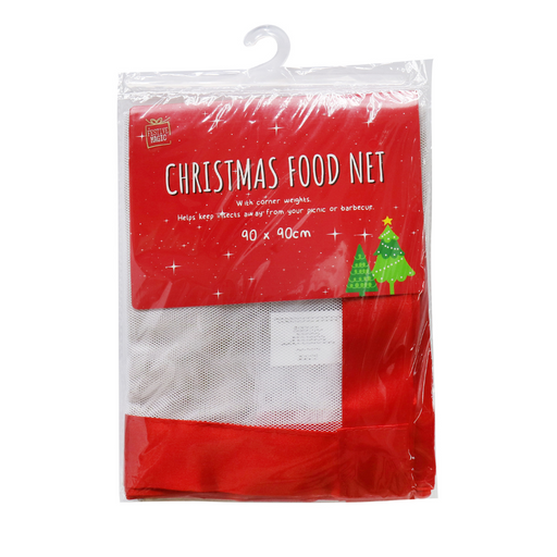 Ronis Food Net White with Red Trim