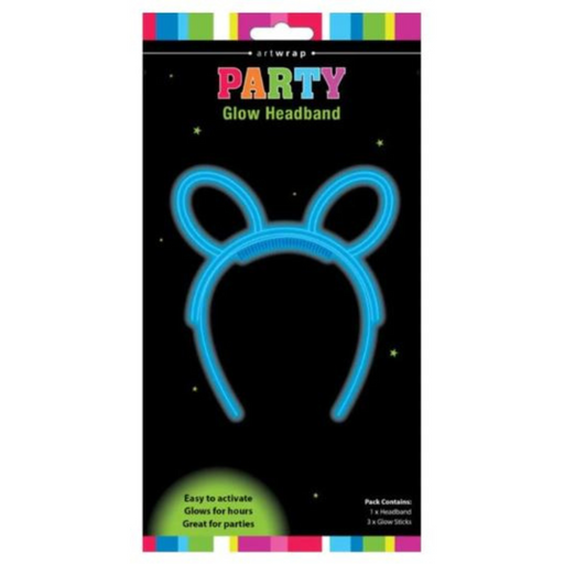Ronis Glow Headband Blue Pack of 1