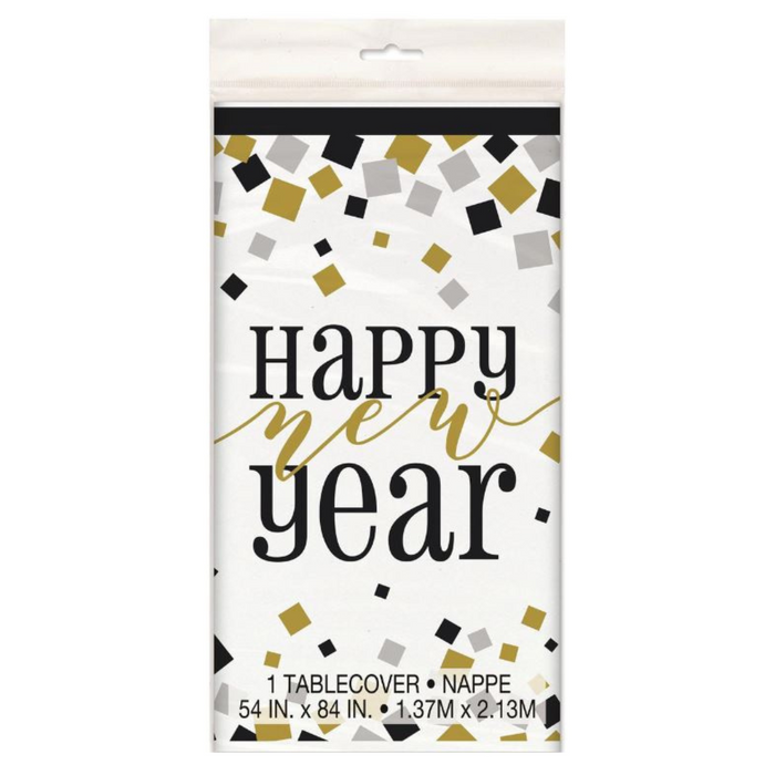 Ronis Happy New Year Table Cover 137x213cm