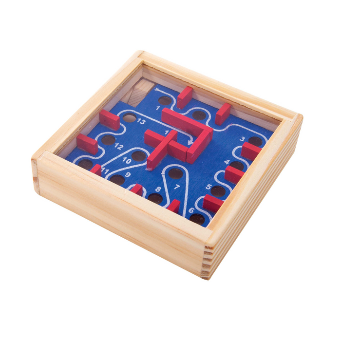 IS Gift Classic Wooden Mazes 6Asst 18Disp