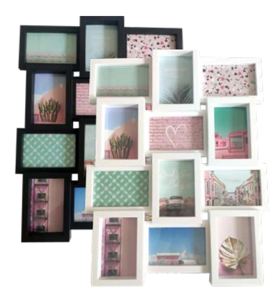 Photo Frame Collage 12 Window 62.5x47x3.2cm