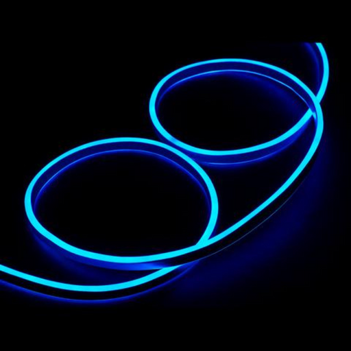 Ronis LED Neon Light Strip Plugin Lead Wire Blue 10m