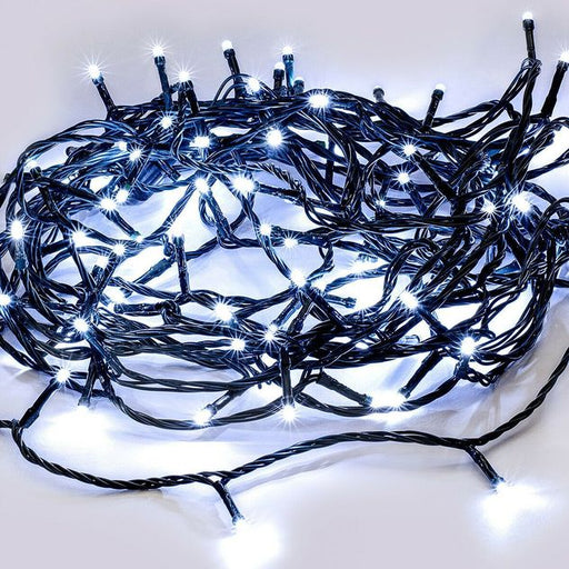 LED Fairy Light Chain White Lights Green Cord 520 Lights