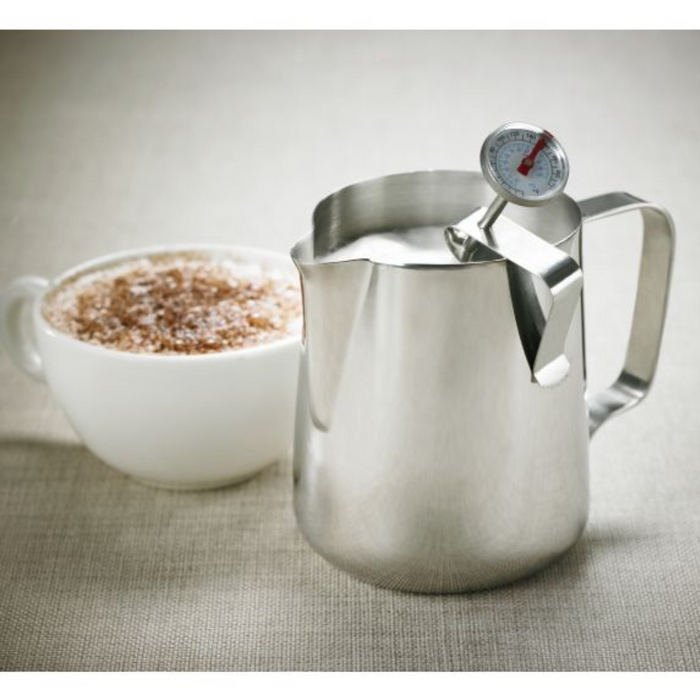 Ronis Leaf Bean Froth Jug Thermometer 13x8x13cm 600ml